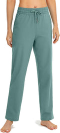 SANTINY Women's Cotton Sweatpants Yoga Lounge Casual Pants - Soft side