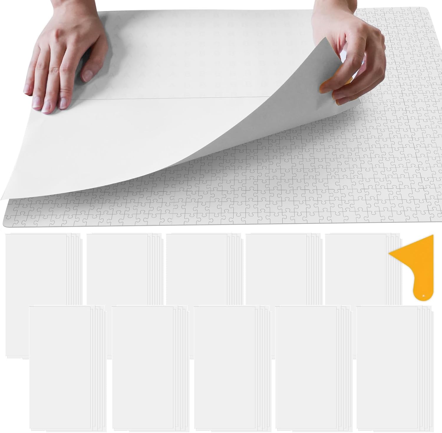 ALL4JIG Puzzle Saver Sheets for Easy Jigsaw Puzzle Preservation