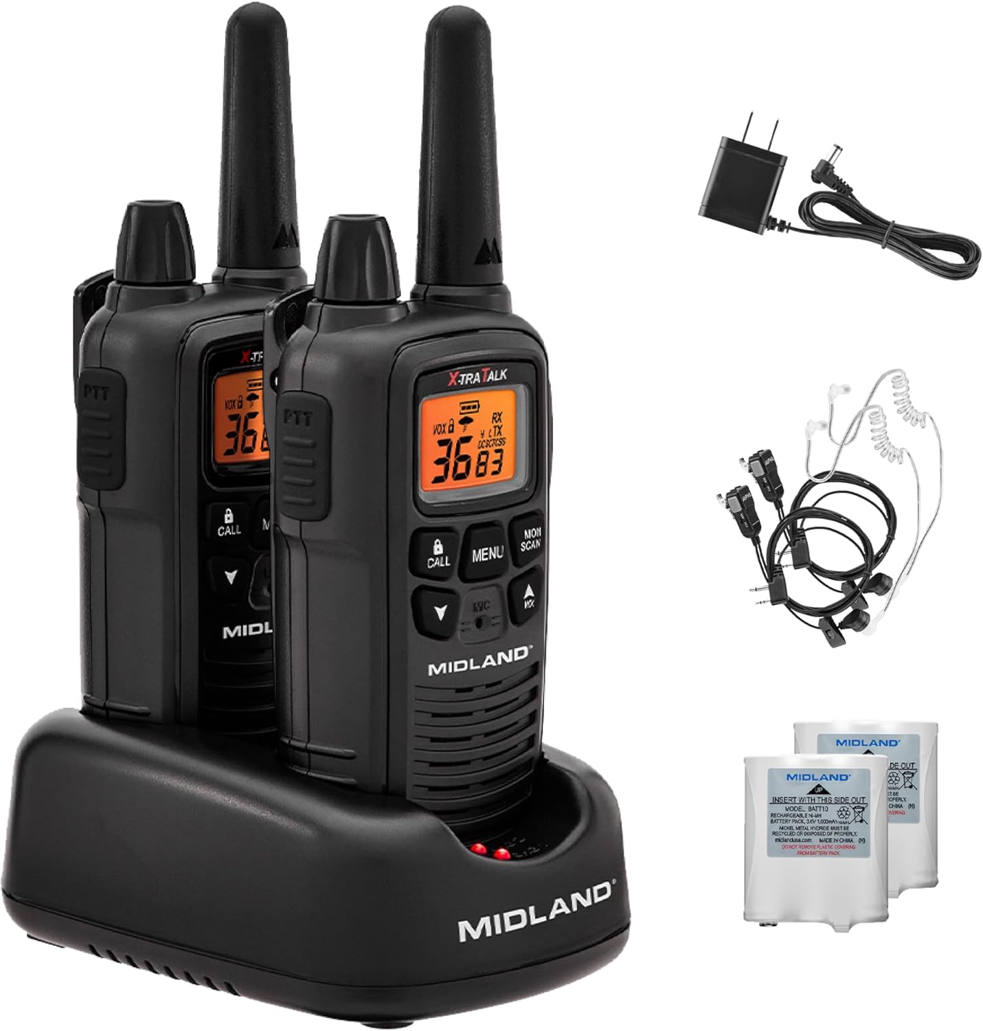 Midland LXT600BB FRS Business Walkie Talkies for Communication