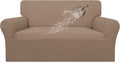 100% Waterproof Loveseat Couch Cover - Dual Waterproof Stretch Fit