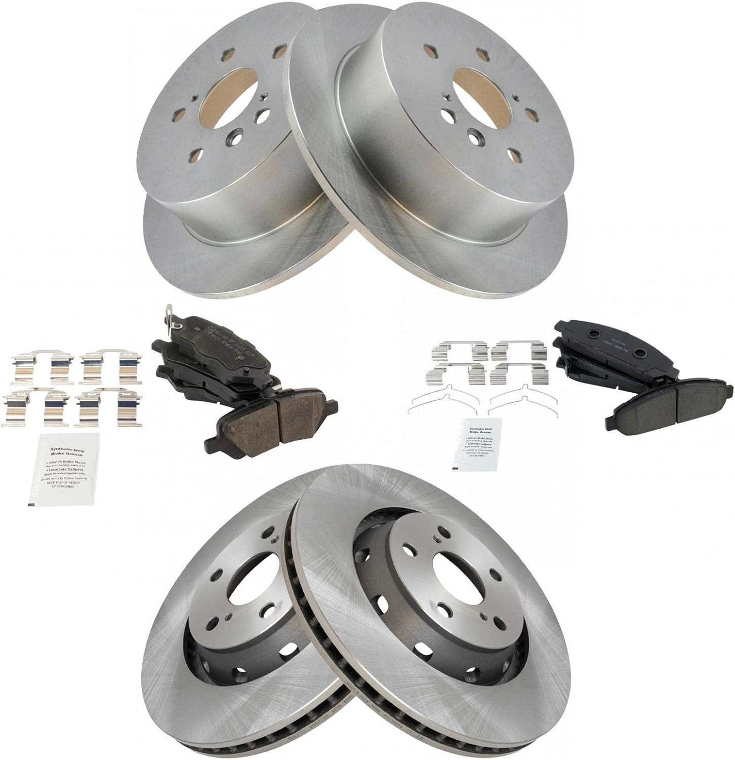 TRQ Brake Pad & Rotor Kit for 2009-2015 Toyota Venza Review
