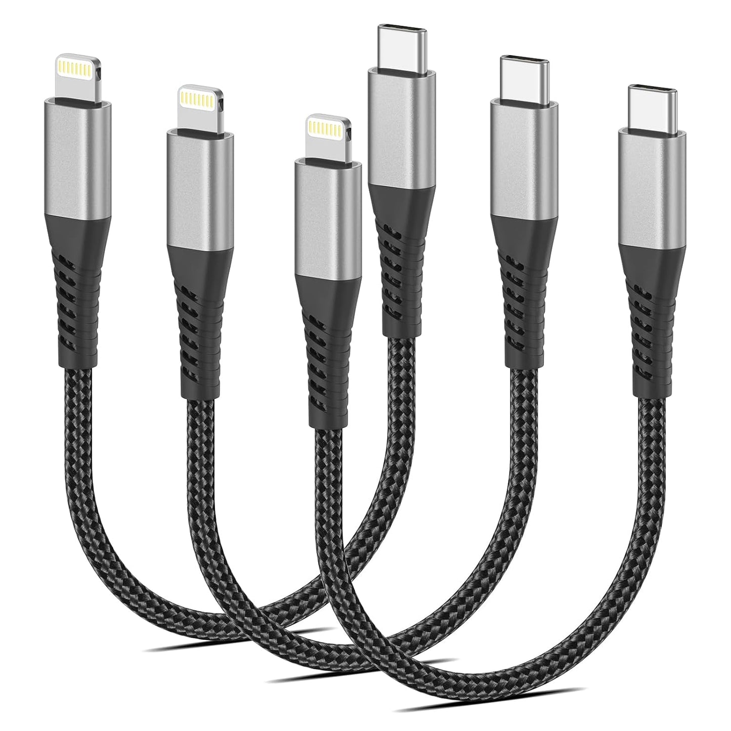 Fast Charge iPhone with Umefly 1FT Lightning Cable Trio