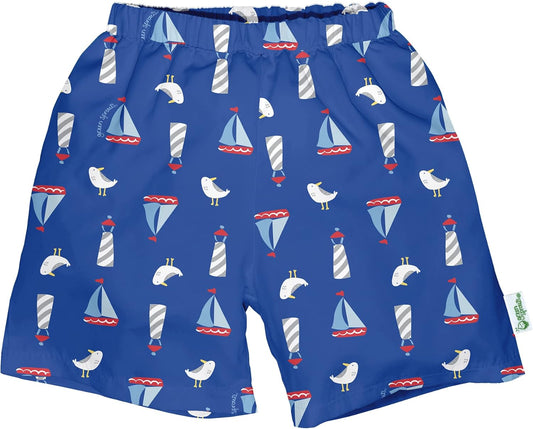 Swim Hassle-Free! Trunks with Built-in Reusable Diaper