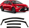 Voron Glass In-Channel Rain Guards for Toyota Corolla 2020-2025