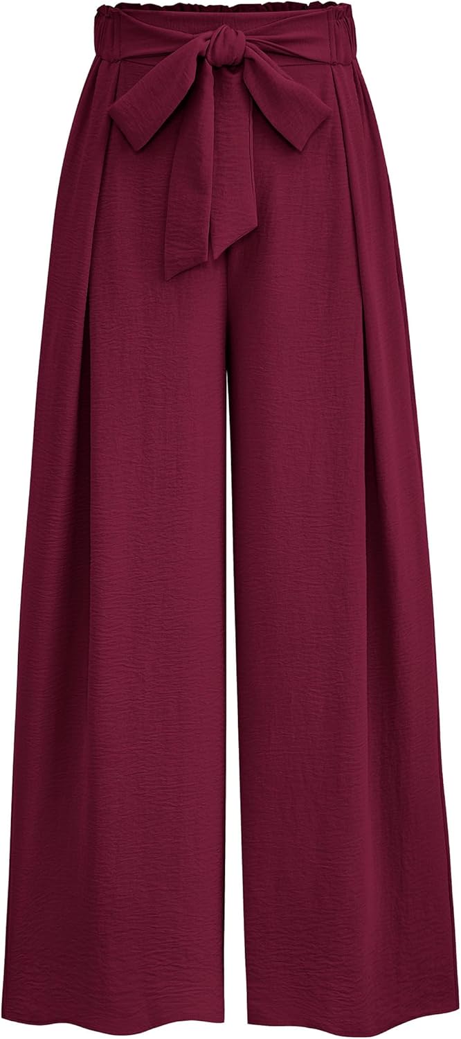 PRETTYGARDEN Women's Wide Leg Work Pants for Business Casual Style