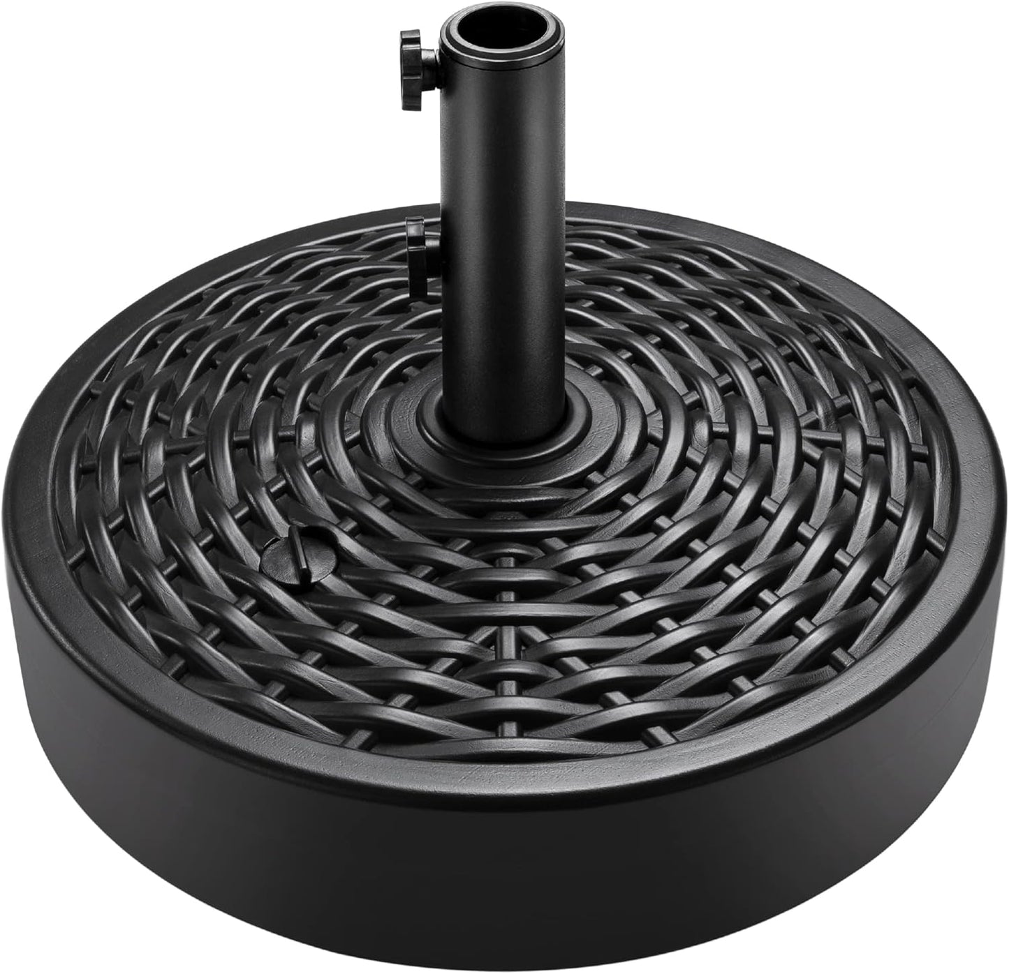 Fillable Umbrella Base Stand for Outdoor Use with 55lbs Capacity