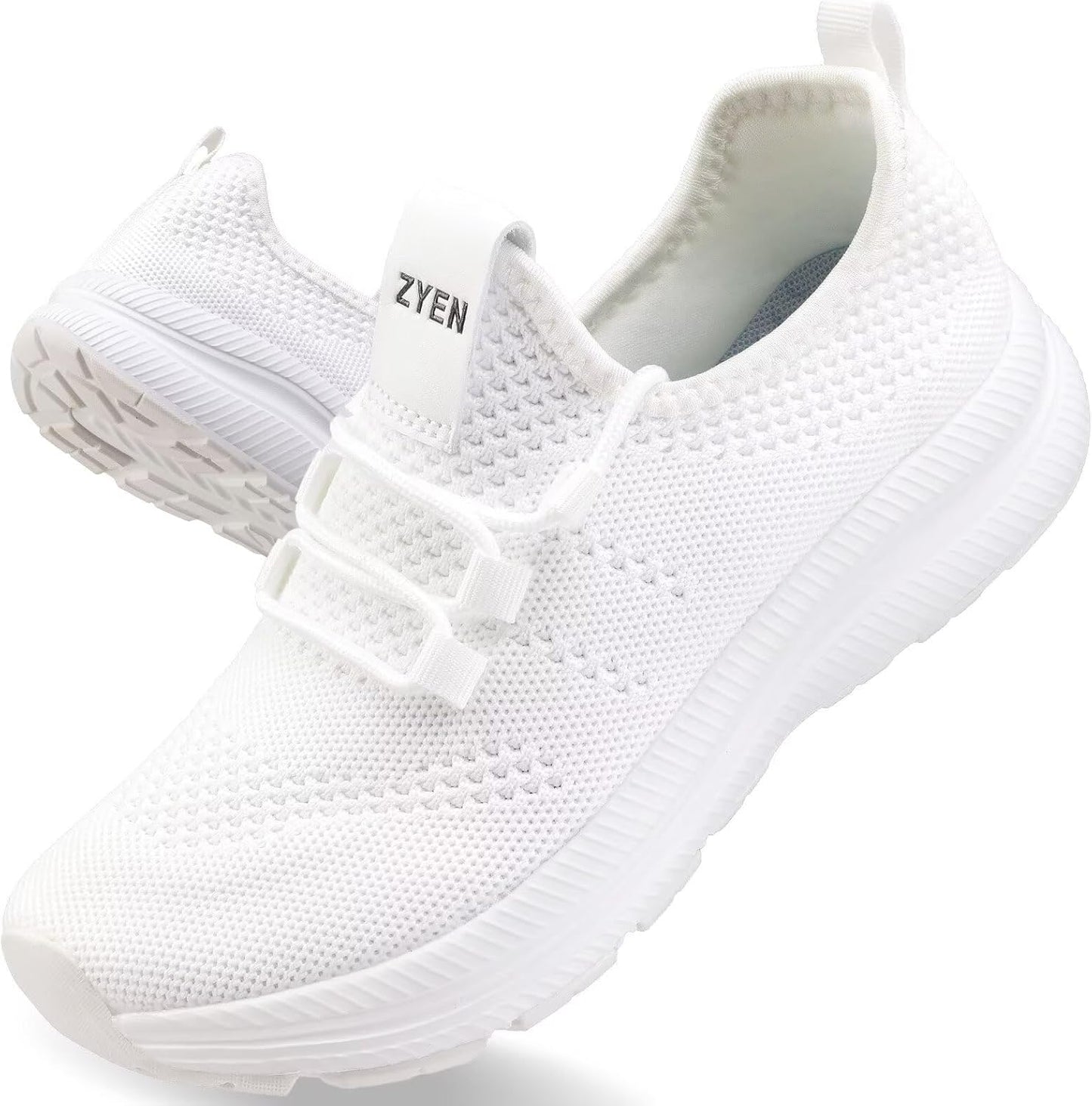 ZYEN Wide Toe Box Shoes for Women with Arch Support and Comfort