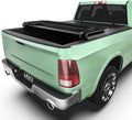LEDKINGDOMUS Soft Tri-fold Tonneau Cover for Dodge Ram 6.4ft Bed