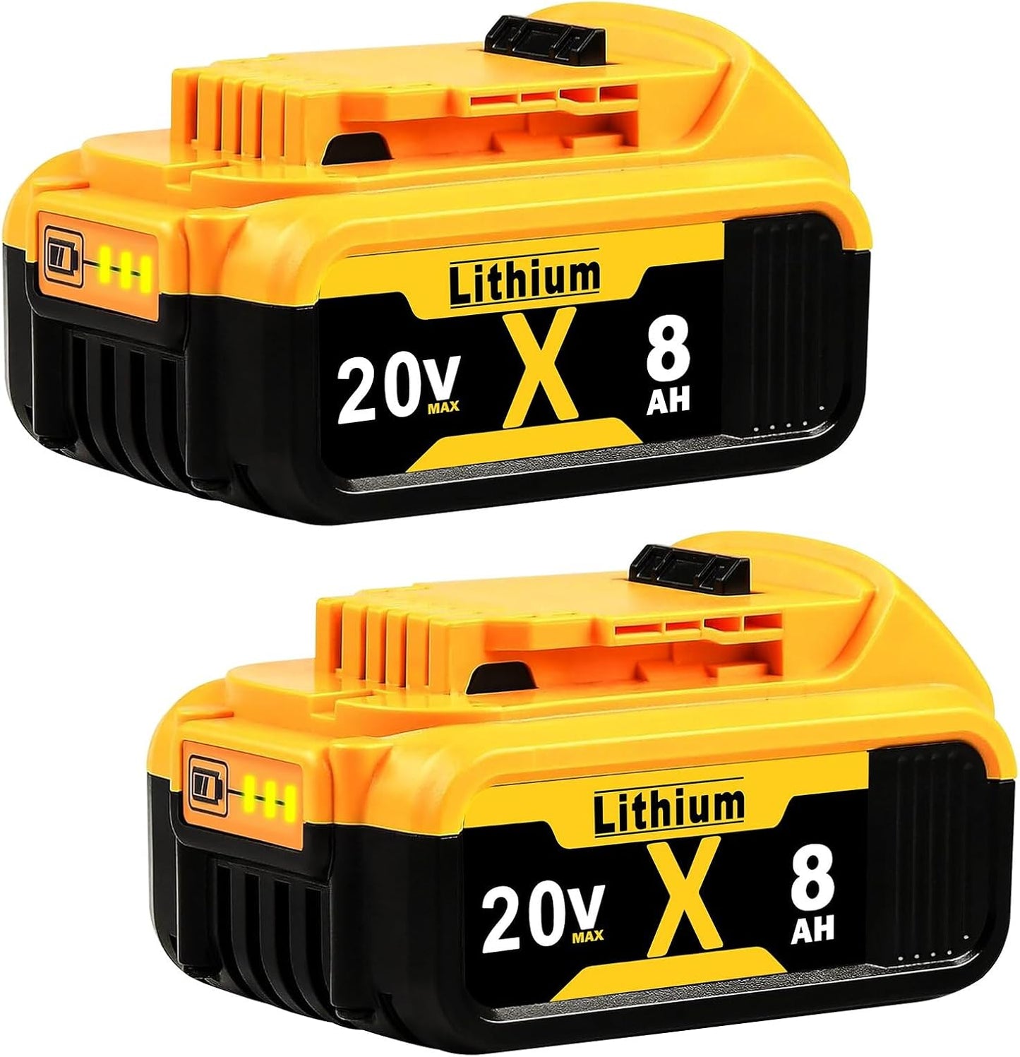 Replacement for Dewalt 20V Max Battery: 8.0Ah Power Pack