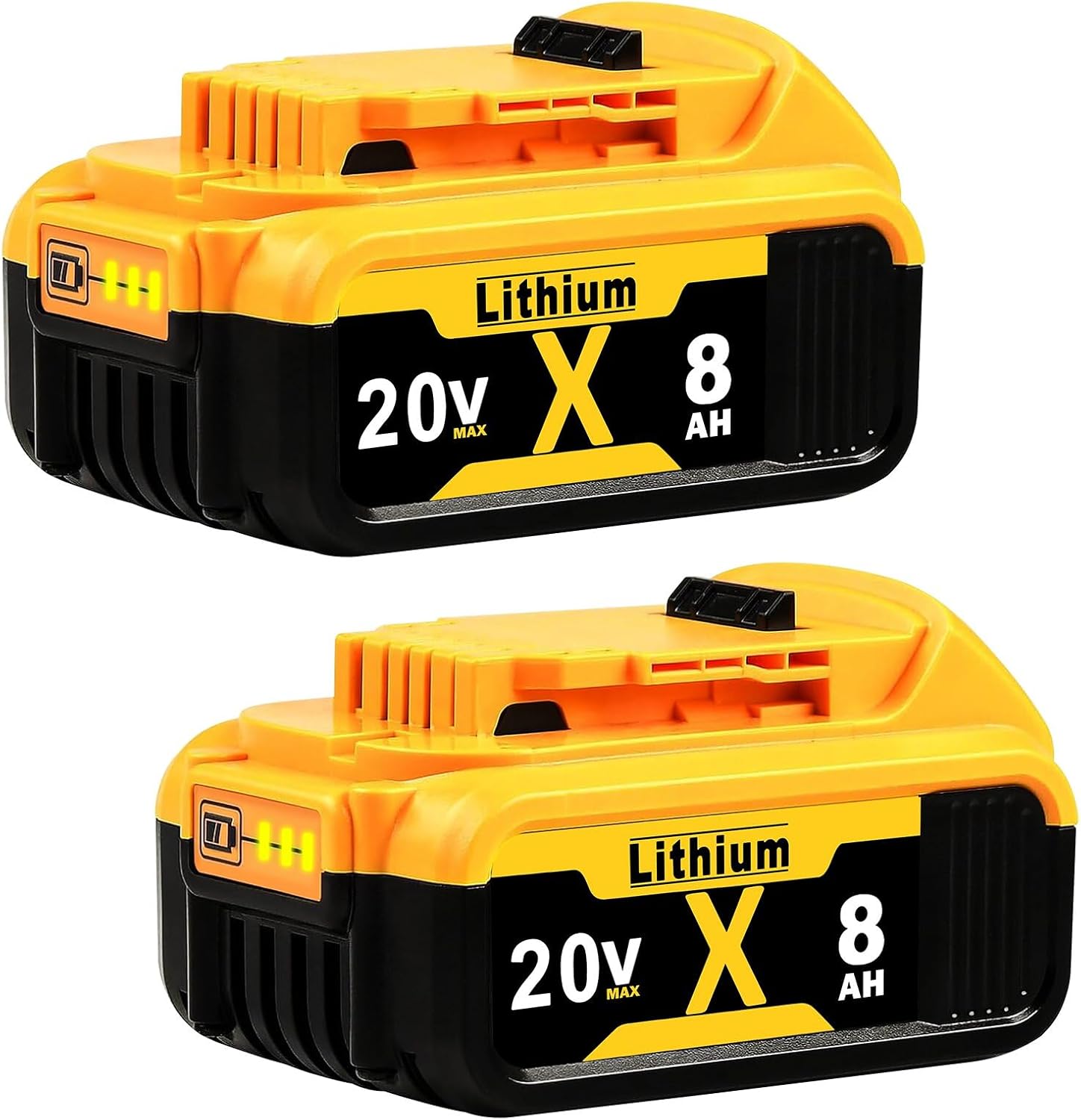 Replacement for Dewalt 20V Max Battery: 8.0Ah Power Pack