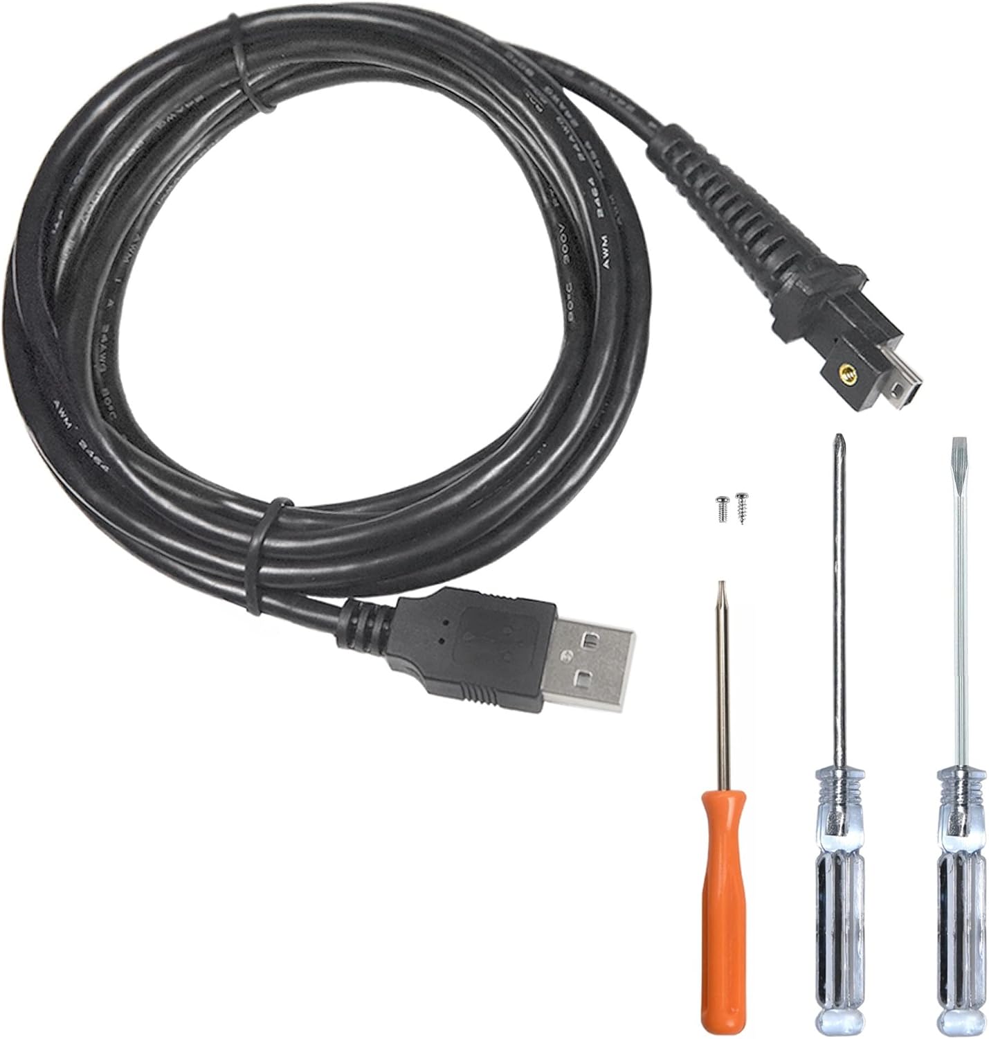 Compatible Nuance Dragon PowerMic III Microphone Cable 9ft Long