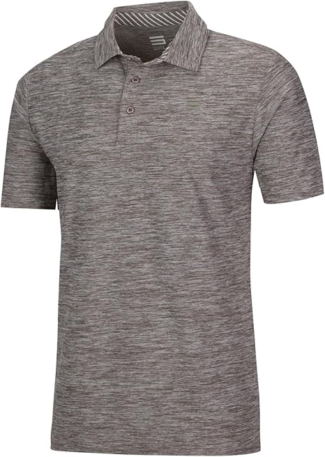 Three Sixty Six Golf Shirts for Men - Dry Fit Short-Sleeve Polo