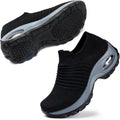 Walking Shoes Women Slip On Sneakers - Supportive Non Slip Work Shoe ]