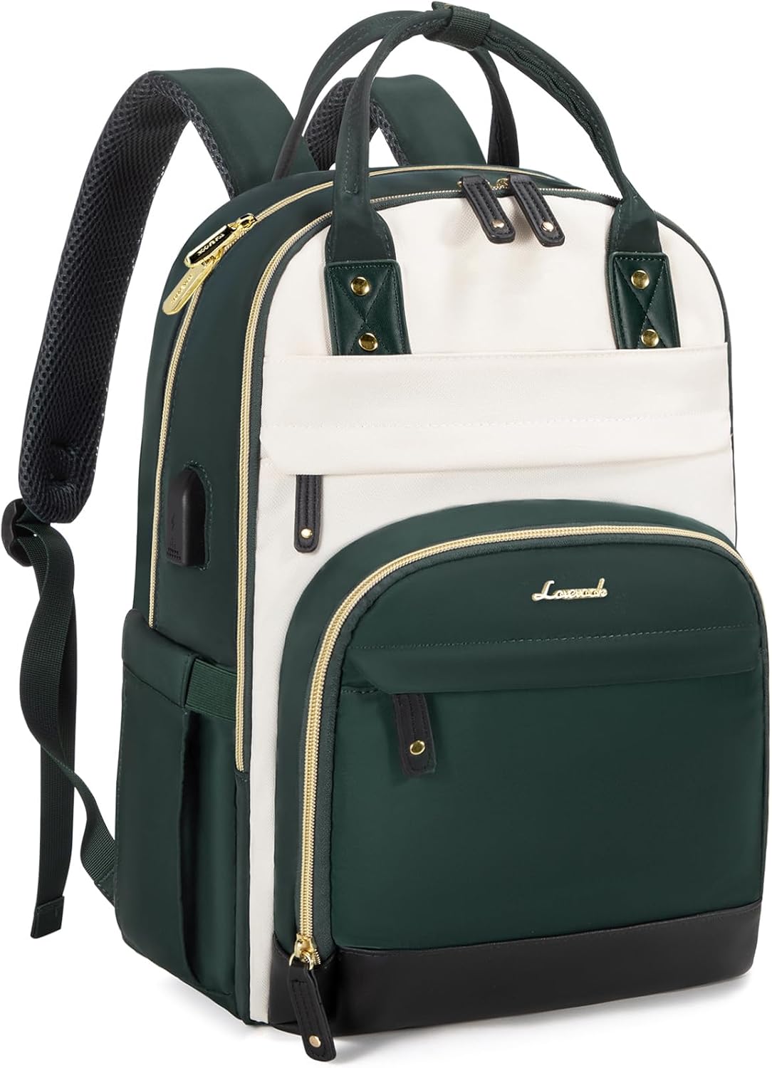 LOVEVOOK Laptop Backpack for Women - Stylish Anti-Theft Design