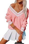 Womens V Neck Oversized Sweaters for Casual and Formal Wear