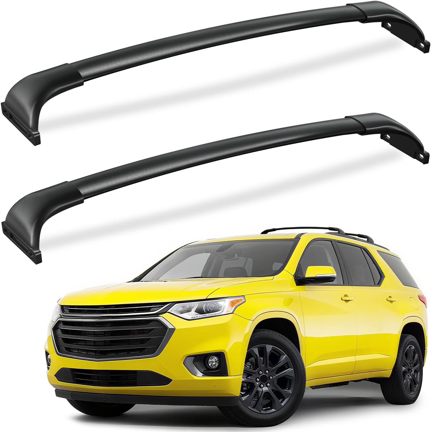 FengYu 220lbs Roof Rack Cross Bars for Chevy Traverse 2018-2021