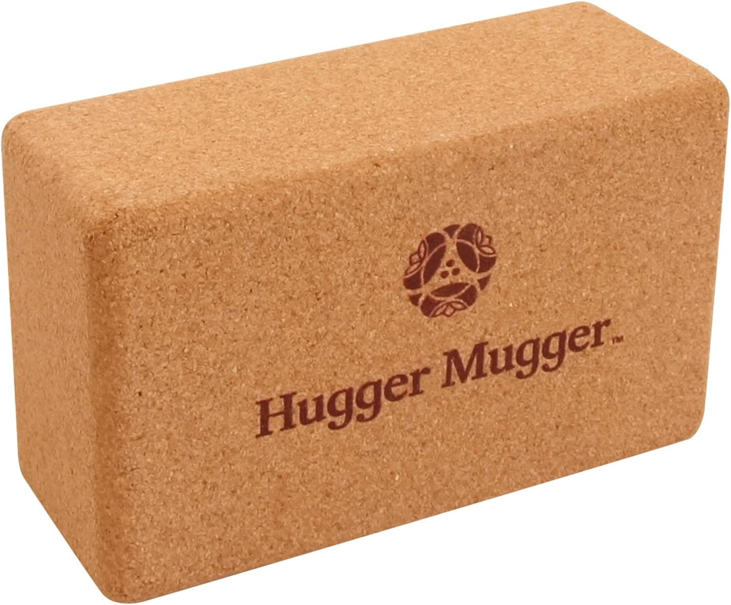 Hugger Mugger Cork Yoga Block - Grippy & Eco-Friendly