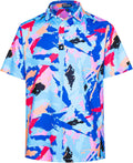 Moisture-Wicking Men's Golf Shirt by SURF CUZ