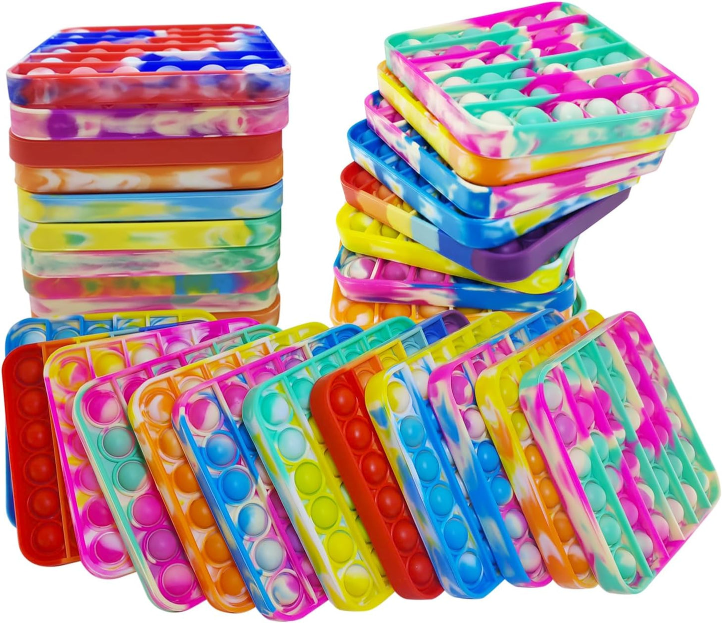 24 PCS Pop Fidget Sensory Toys for Stress Relief and Fun