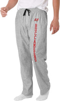 NFL Team Logo Athletic Gray Lounge Pants for Men - FOCO Comfort
