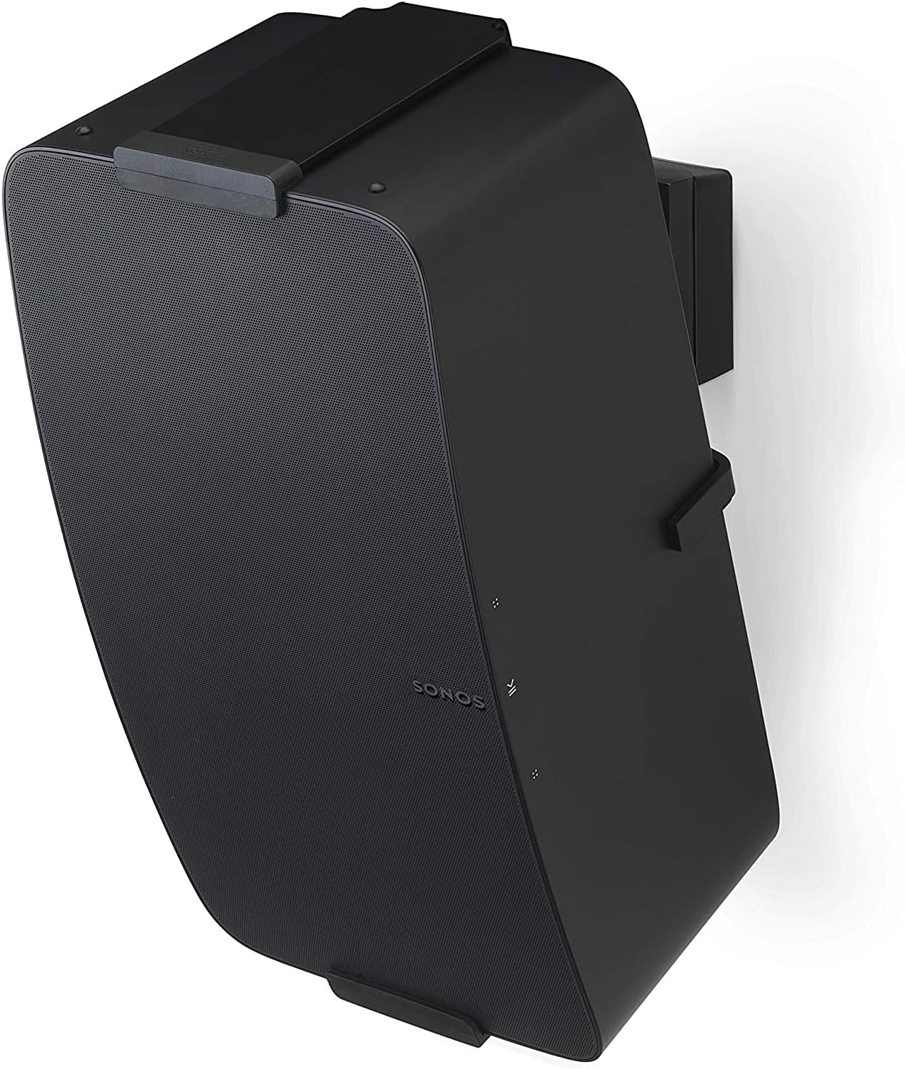 Space-Saving Sonos Five & Play:5 Wall Mount - Sleek Black Finish