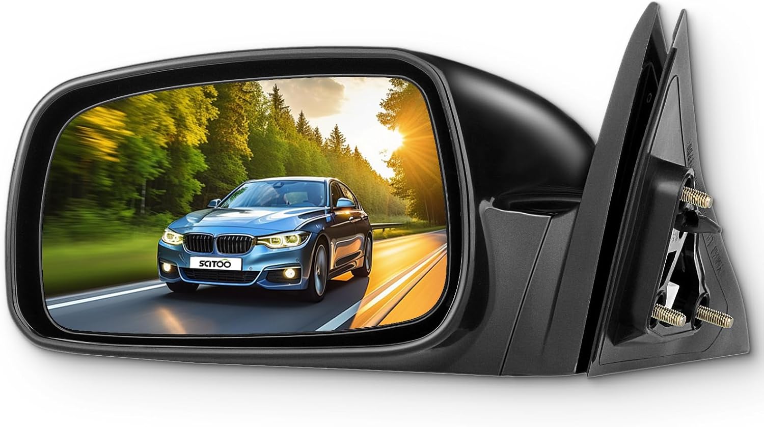 SCITOO Door Mirrors for 2007-2011 Toyota Camry - Driver Side