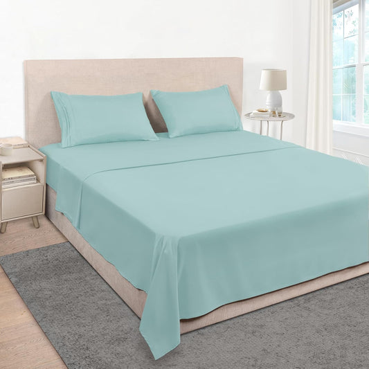 Mejoroom King Size Sheet Set - Soft Microfiber Bed Sheets