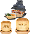 Non-Stick 200PCs Air Fryer Liners for Ninja, Disposable & Convenient!