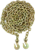3/8in X 20ft G70 Tow Chain for Safe Flatbed Truck Transport