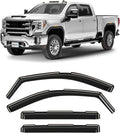 CLIM ART in-Channel Rain Guards for GMC Sierra 2500HD/3500HD Crew Cab
