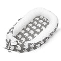 Baby Lounger Ultra Soft 100% Cotton Newborn Lounger - Portable Comfort