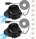 Inflatable Fan Replacement 2-Pack - Powerful IP68 Blower Duo