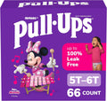 Pull-Ups Girls Potty Training Pants Size 5T-6T - Leak Protection