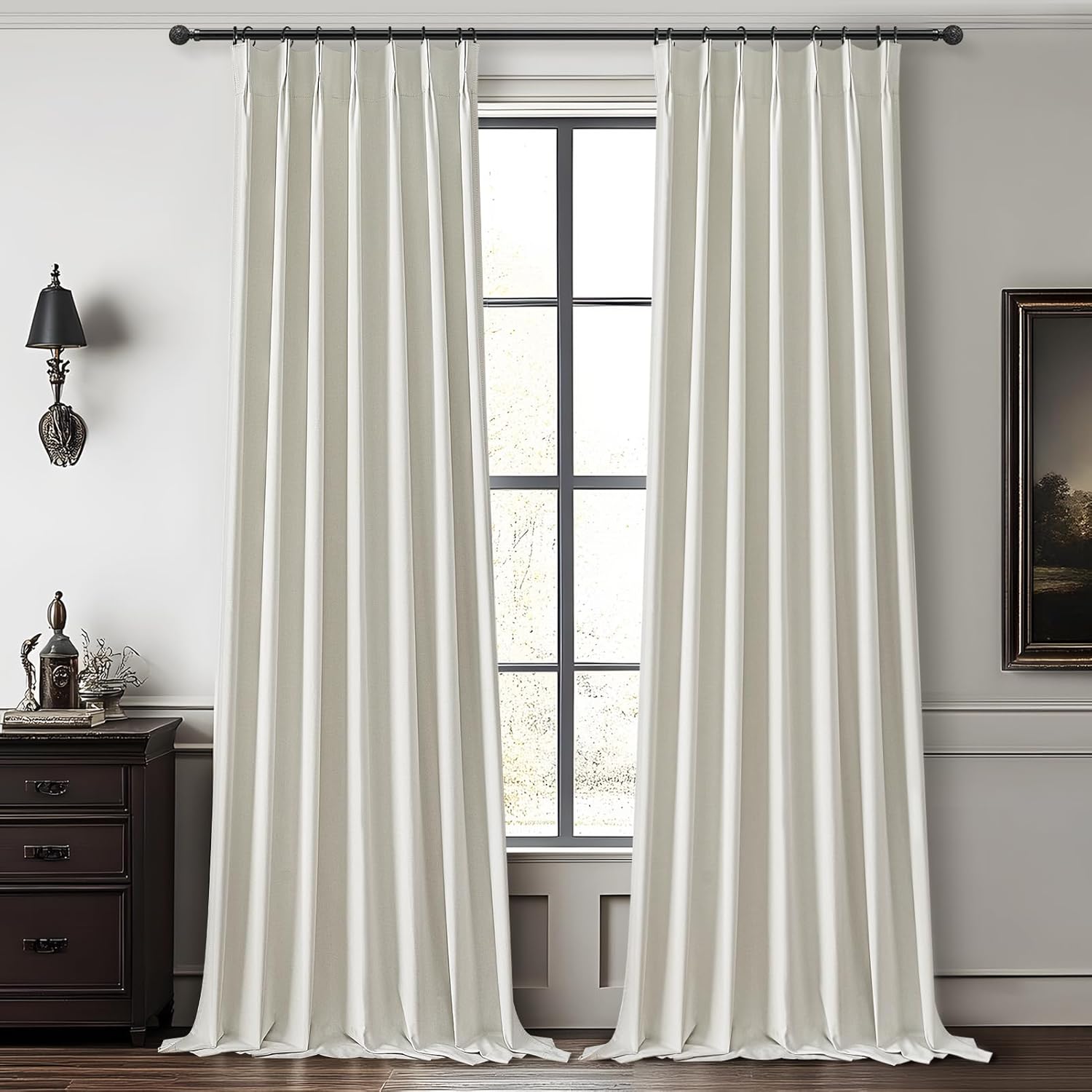 10 ft Extra Long Blackout Curtains for Sliding Glass Doors