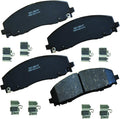 Bendix Premium SBC1589 Ceramic Front Brake Pads - Durable OE Fit