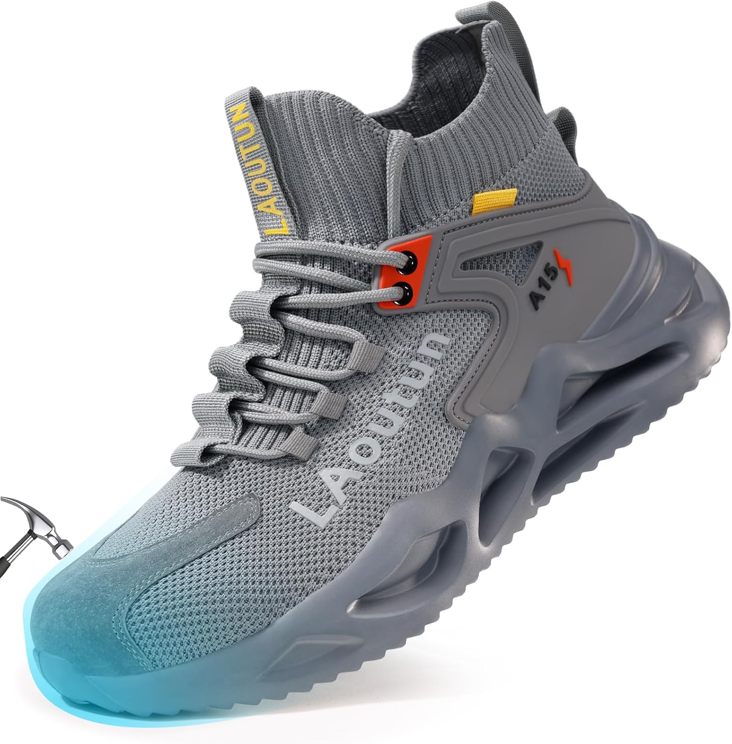 Steel Toe Shoes for Men Women Comfortable Lightweight Work Sneakers
