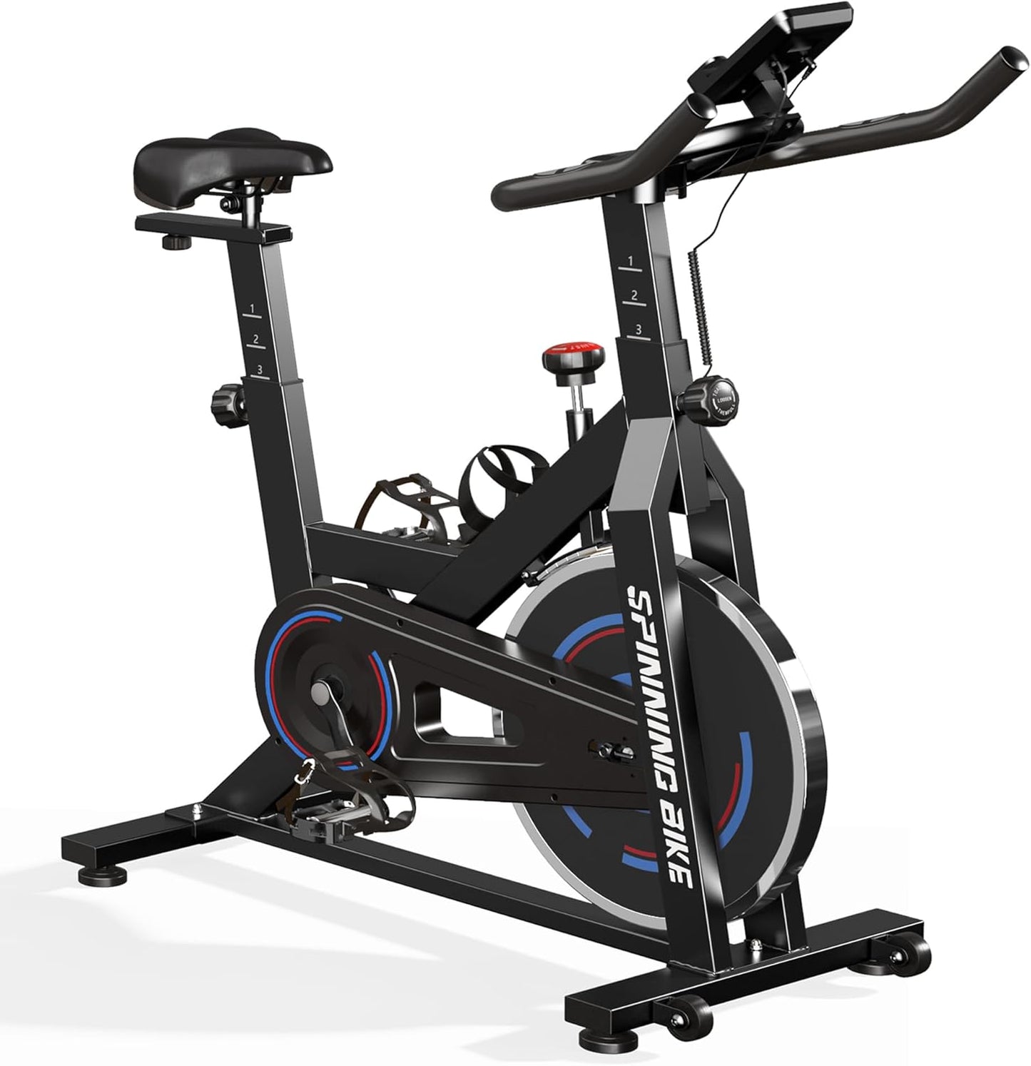 SogesPower Exercise Bike: Silent Magnetic Resistance Spin Bike