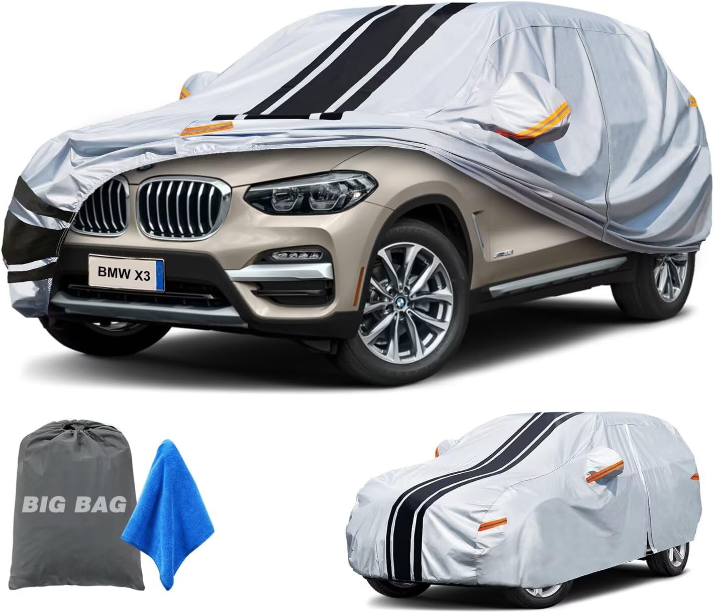 Custom Fit SUV Car Cover for BMW X3 2007-2025 - All Weather