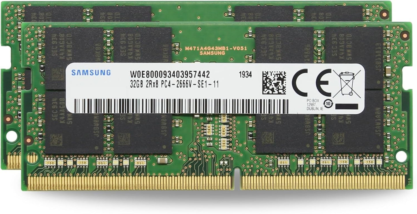 64GB DDR4 2666MHz SODIMM Memory Upgrade for Lenovo Laptops