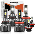 Compatible 2007-2014 Toyota Camry Light Bulbs Combo Kit - Bright 6000K