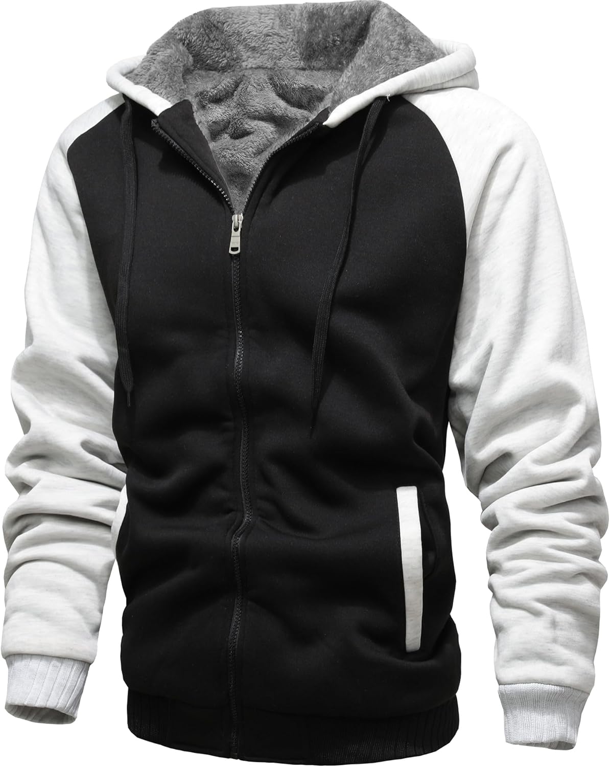 GXAMOY Men's Winter Fleece Hoodies for Heavyweight Warmth