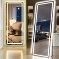 Standing Mirror Full Length with LED Lights - Dimmable 3-Mode Lighting