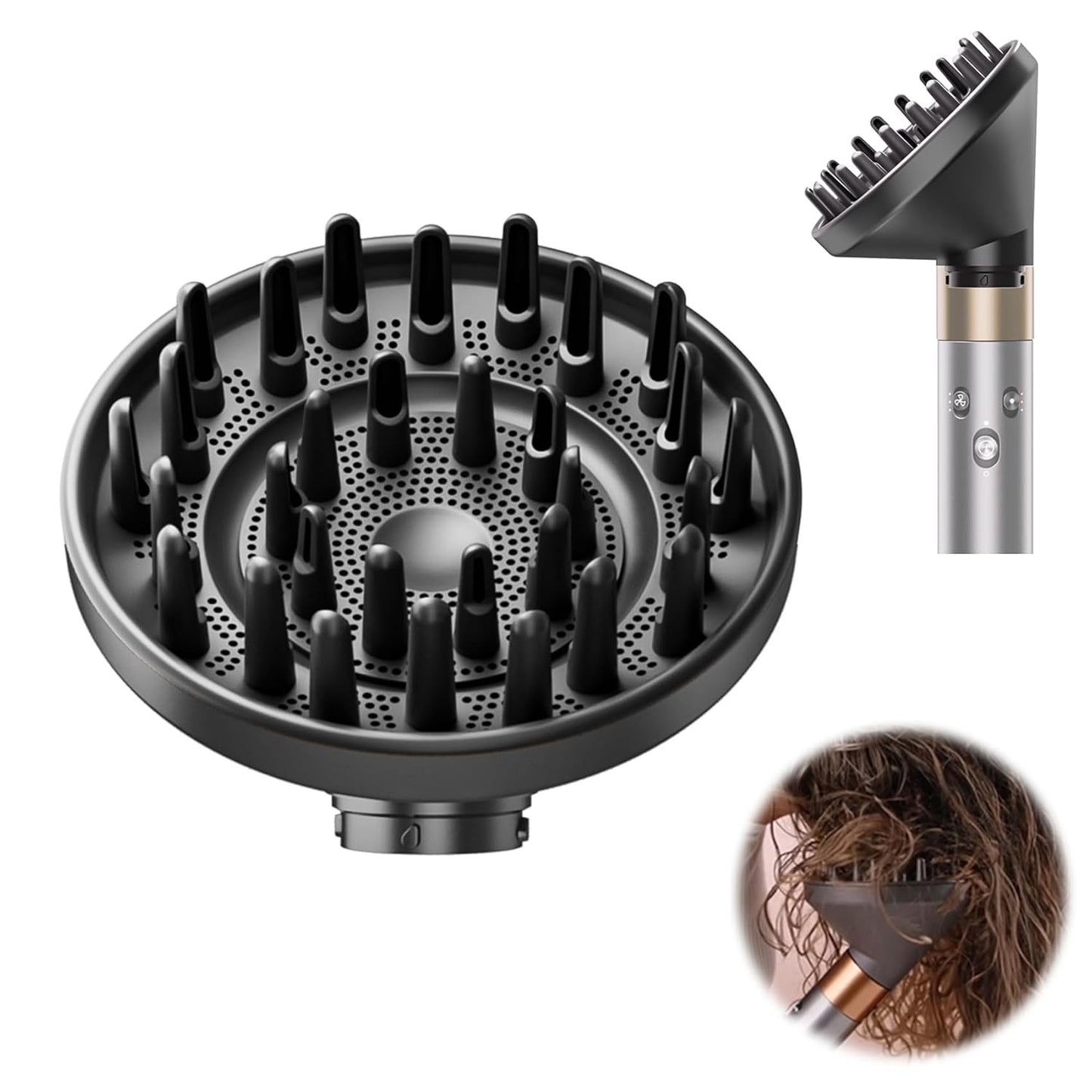 Dyson Airwrap Diffuser Attachment - Effortless Curls!