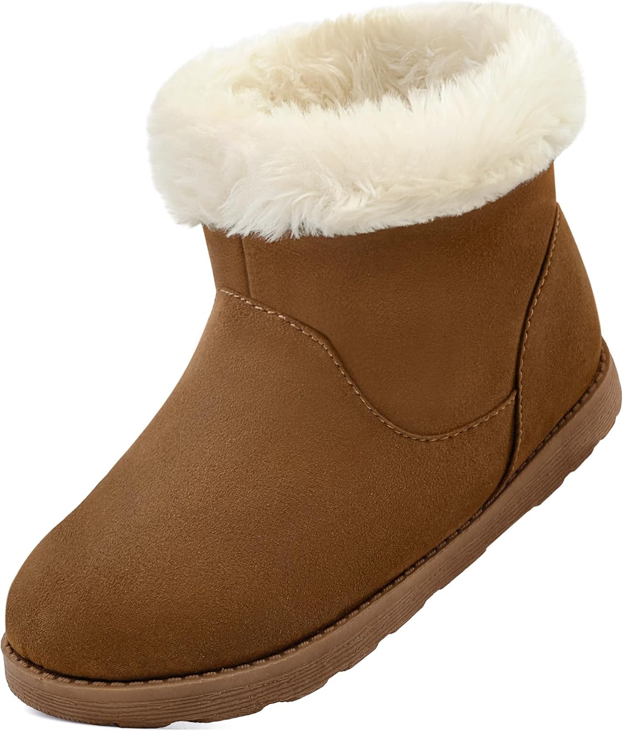 Faux Fur Shearling Style Boots for Girls - Warm Winter Footwear