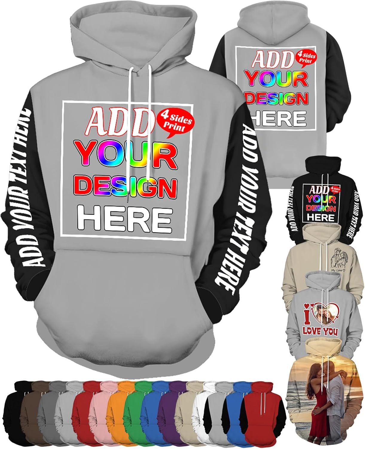 Personalized Custom Hoodie - Design Your Own