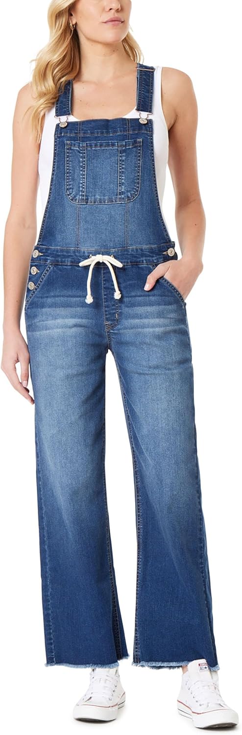 WallFlower Women's Overalls for Juniors - Comfy and Stylish