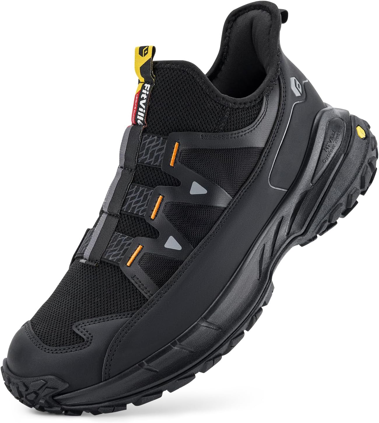 FitVille Extra Wide Sneakers for Men with Arch Support & Comfort