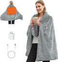 Portable Cordless Heated Blanket for Stadium - Rechargeable USB Throw