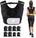 RitFit Adjustable Weighted Vest for Strength Training and Fitness