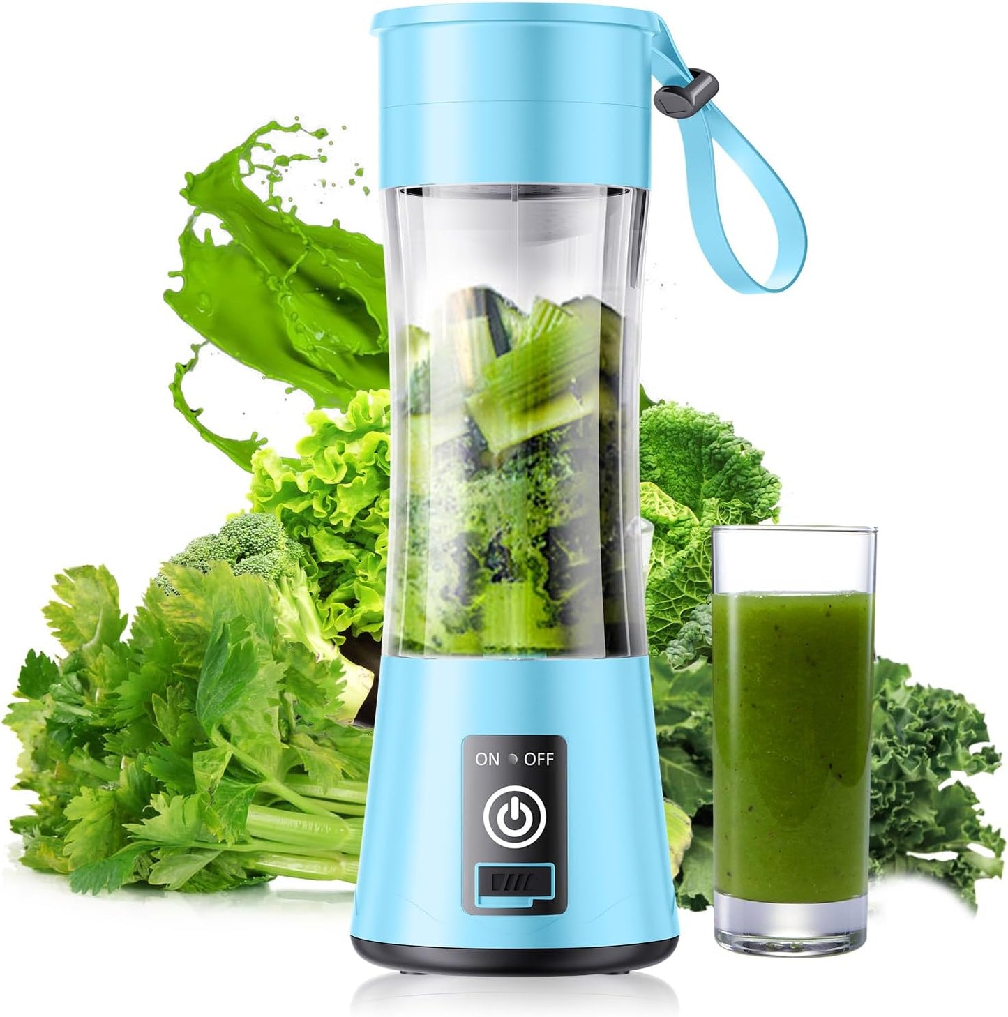 Cordless Portable Blender - Smoothie Powerhouse On-the-Go!